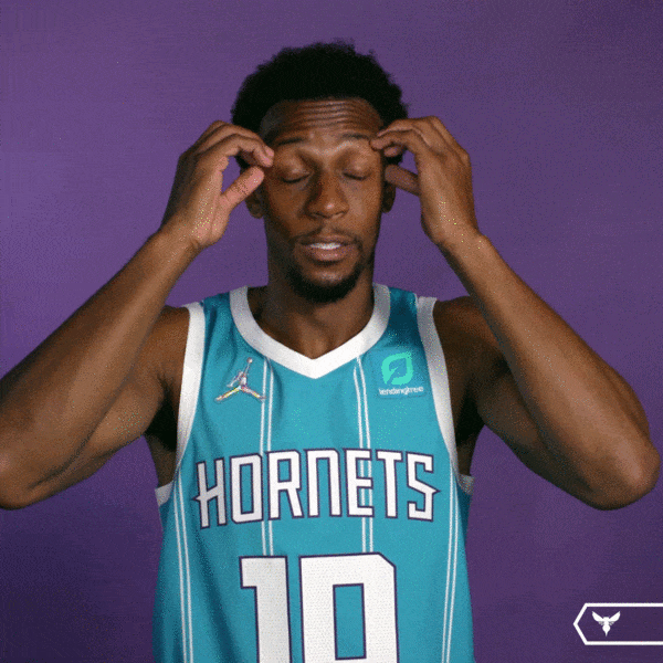 Ish Smith Mind Blown GIF by Charlotte Hornets