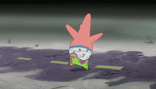 Run Away Spongebob Squarepants GIF