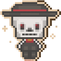 Pixel Death Sticker