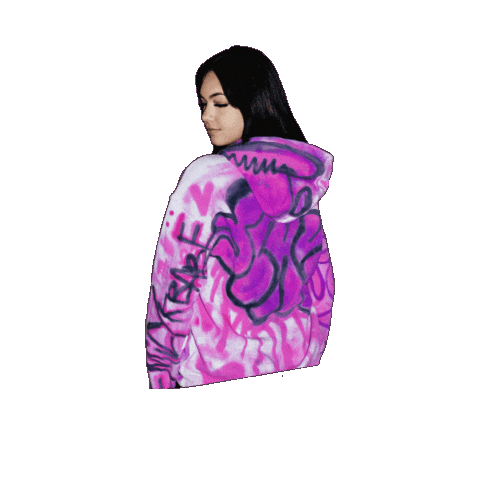 Street Art Model Sticker