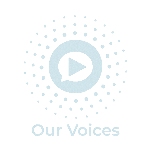Our Voices Sticker by Eleganzbp