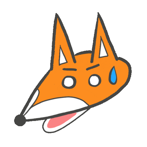 Cutefox Sticker
