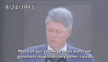 Bill Clinton Gun Violence GIF by GIPHY News
