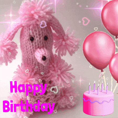 Happy Birthday Cute Dog GIF by TeaCosyFolk