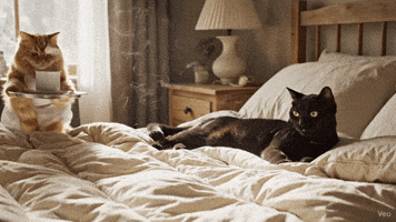 Cat Coffee GIF