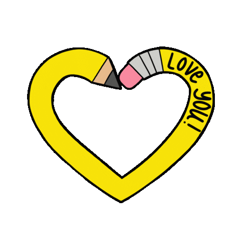 Love You Happy Valentines Day Sticker