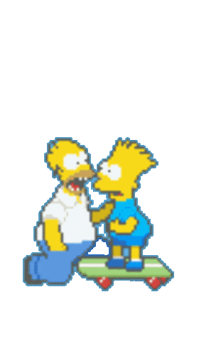 Homer Simpson Game Sticker by Deadlyie