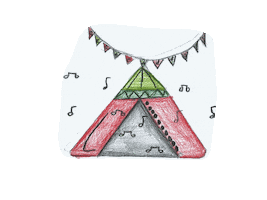 Eisteddfod Pontypridd Sticker by Menter Iaith Rhondda Cynon Taf