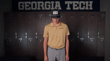 Georgia Tech Golf GIF by Georgia Tech Yellow Jackets