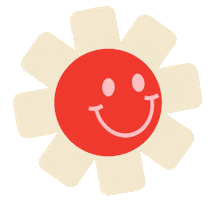 Flower Smile Sticker by Leading Ladies PH