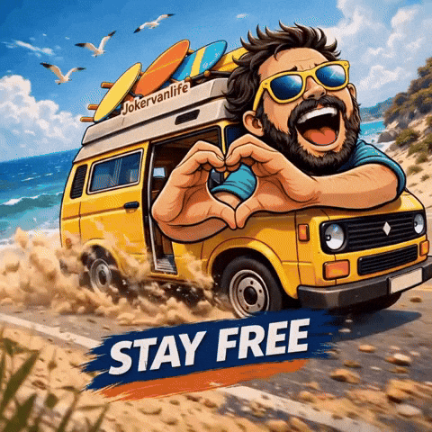 Lovelife Stayfree GIF by VanTrip.it
