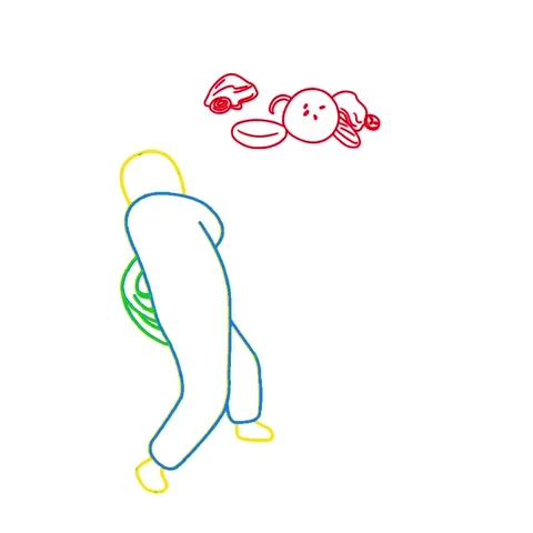 elmotionlab pizza fitness health burger GIF
