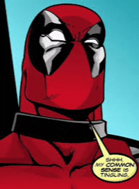 Common Sense Deadpool GIF