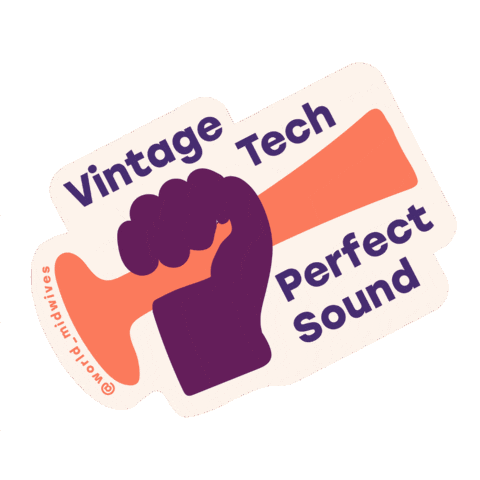 Midwife Pinard Sticker by ICM Comms