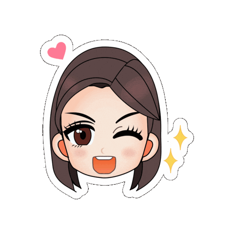 Miya Wink Sticker