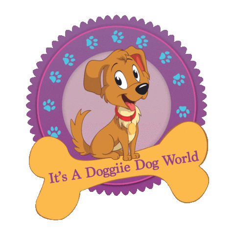 Dog Sticker by Frozen Time Production