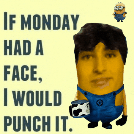Monday Photoshop GIF