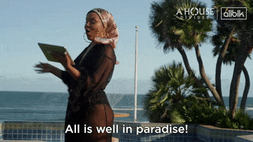 In Paradise Vacation GIF by ALLBLK