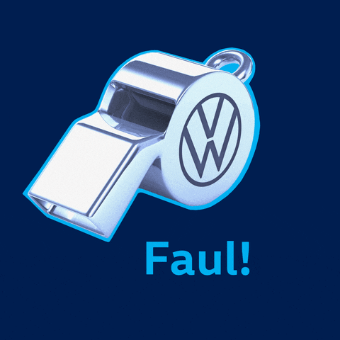 Faul GIF by Volkswagen Česká republika