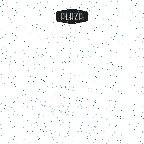 Glitter Flash Sticker by Plaza Klub Zürich