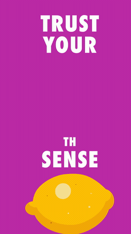 Sixth Sense Lemon GIF by Studio Coka