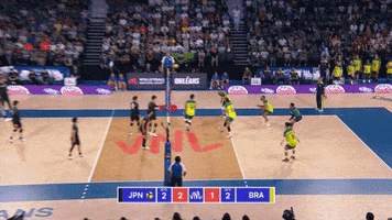 Jump Boom GIF by Volleyball World