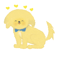 Happy Dog Sticker