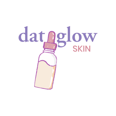 datglow skin Sticker
