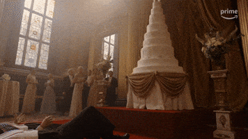 Cake Prime Video GIF by Red, White & Royal Blue