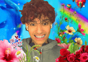 Happy Rainbow GIF