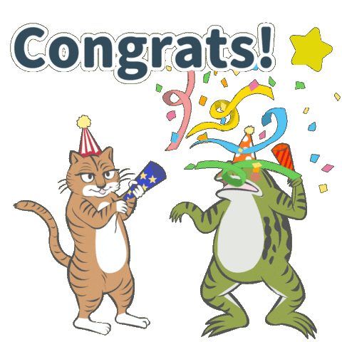 Party Success Sticker