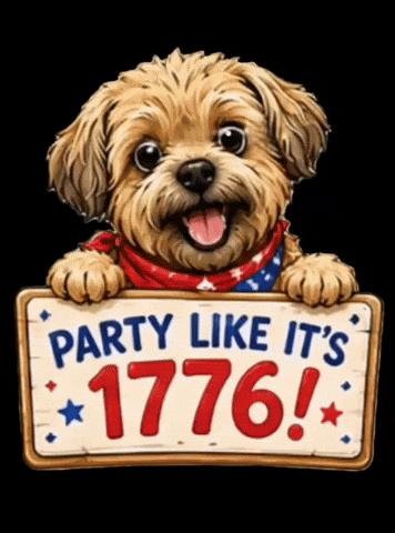4Th Of July Party GIF by Papa’s Petz