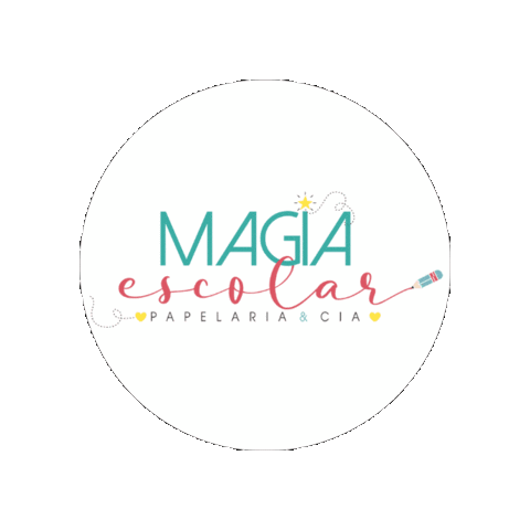 Magia Escolar Papelaria & Cia Sticker