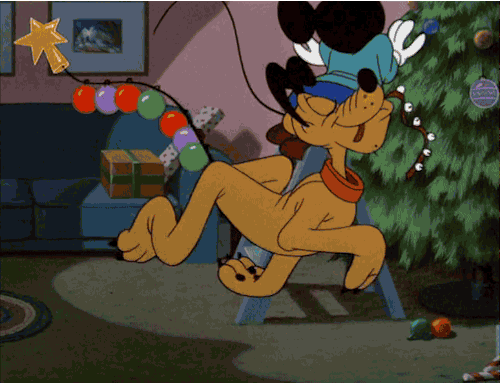 decorating mickey mouse GIF
