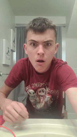 Scared GIF