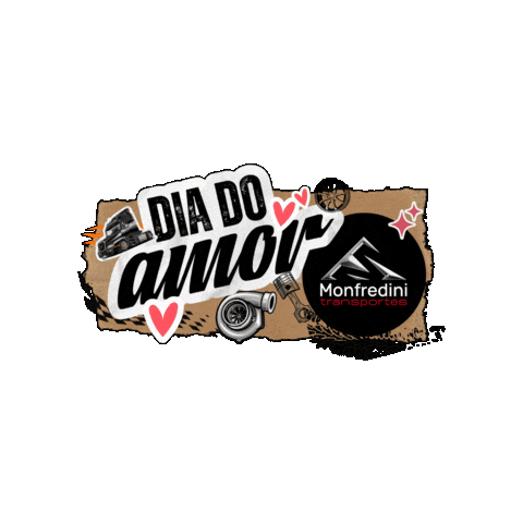 Valentinesday Sticker by Monfredini Transportes