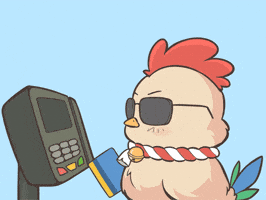 Pay Up Credit Card GIF by Ocean Park