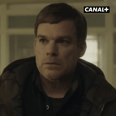 Michael C Hall Reaction GIF by CANAL+