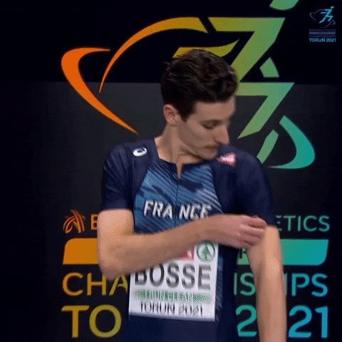 France Shrug GIF by European Athletics