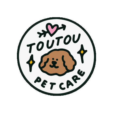 Dog Sticker by TOUTOU Petcare