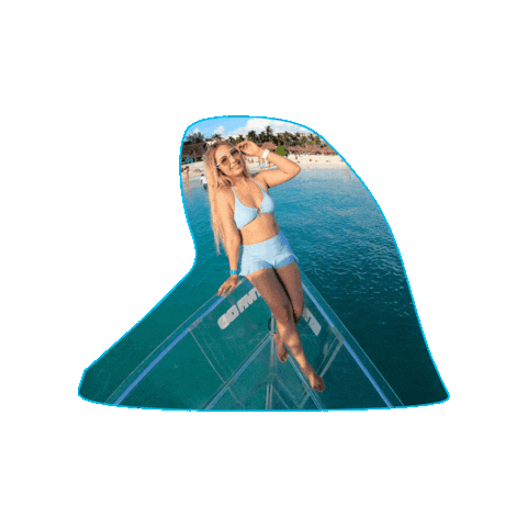 Transparent Boat Tours Sticker