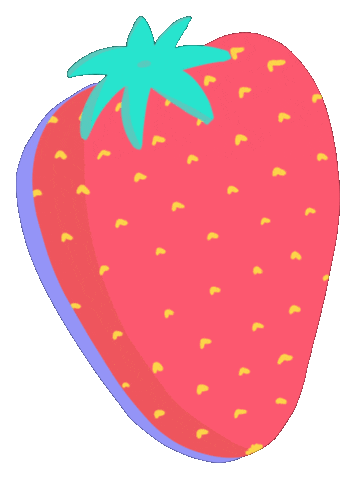 Fruit Strawberry Sticker