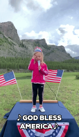 Independence Day Kids GIF by Storyful