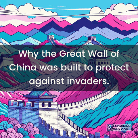 Great Wall Of China Protection GIF by ExplainingWhy.com