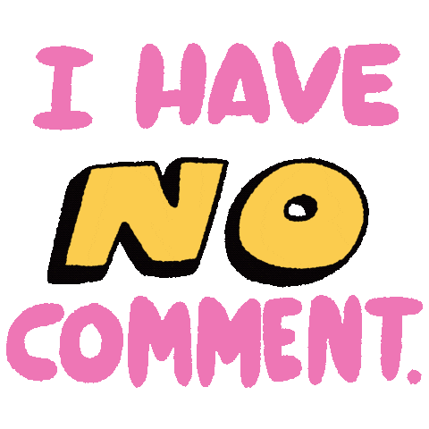 Comment No Sticker by aicopan