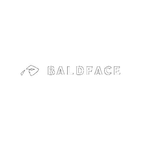 Baldface Valhala Sticker by BALDFACE