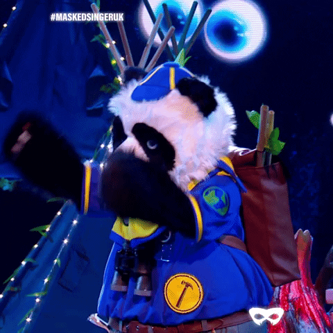 Thrusting Oh Yeah GIF by The Masked Singer UK & The Masked Dancer UK