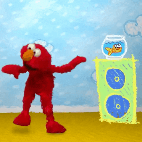 Happy Dance GIF by Sesame Street