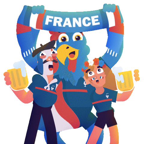 France Eu Sticker by Manne Nilsson