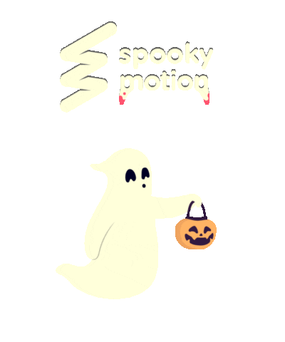 Halloween Ghost Sticker by Feed Me Motion